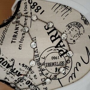 Diamonique by lisa freede necklace set